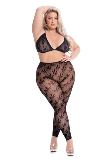 All About Leaf Bra Set